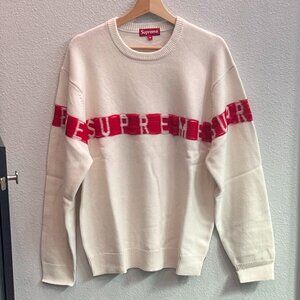 New Merino Wool SUPREME Sweater Size M